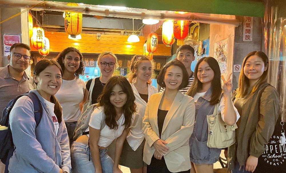 Taiwan Students with Roommates